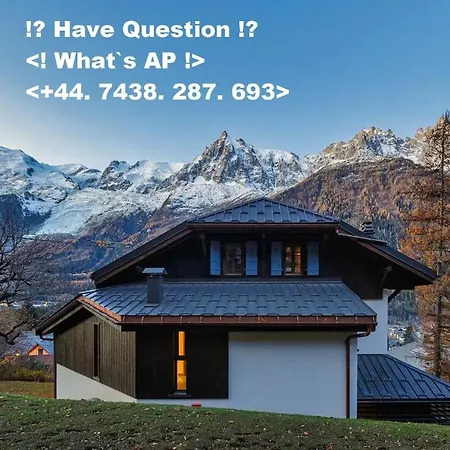 샬레 Most Beautiful View Of The Mont-Blanc Luxury Chalet