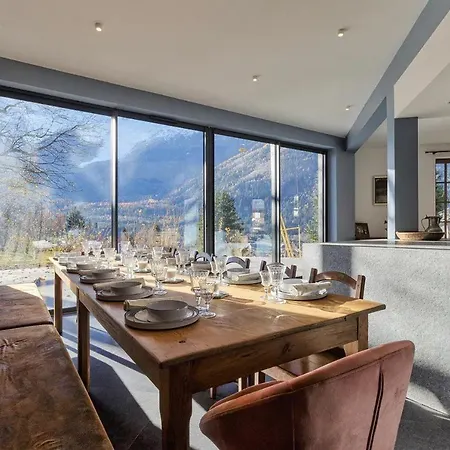 샬레 Most Beautiful View Of The Mont-Blanc Luxury Chalet 샤모니
